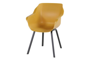  Hartman | Tuinstoel Sophie Element met Armleuningen | Curry Yellow 760370-31